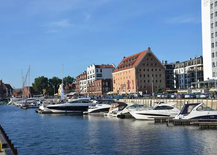 Nowe Mieszkanie W Riverside W Centrum Starego Miasta Ii Z Parkingiem 公寓